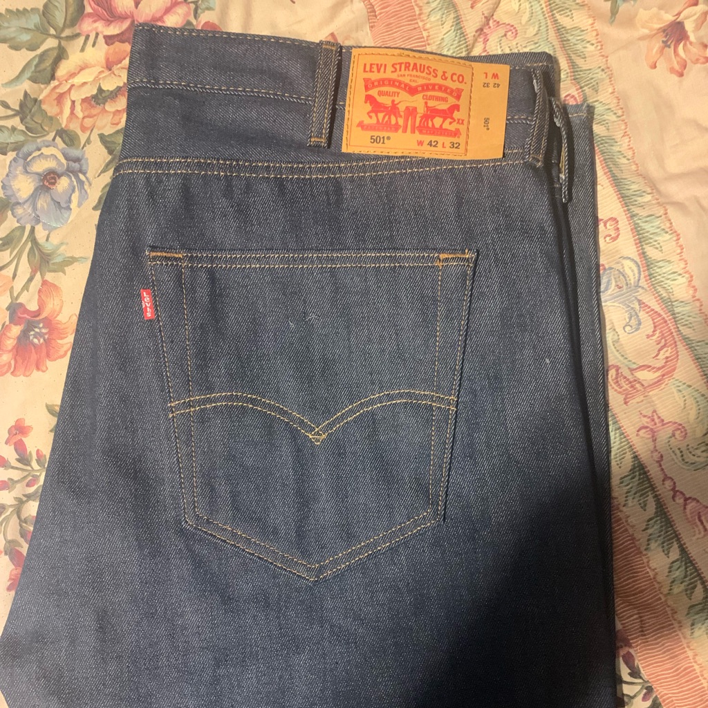 Brand New 501s 42 32